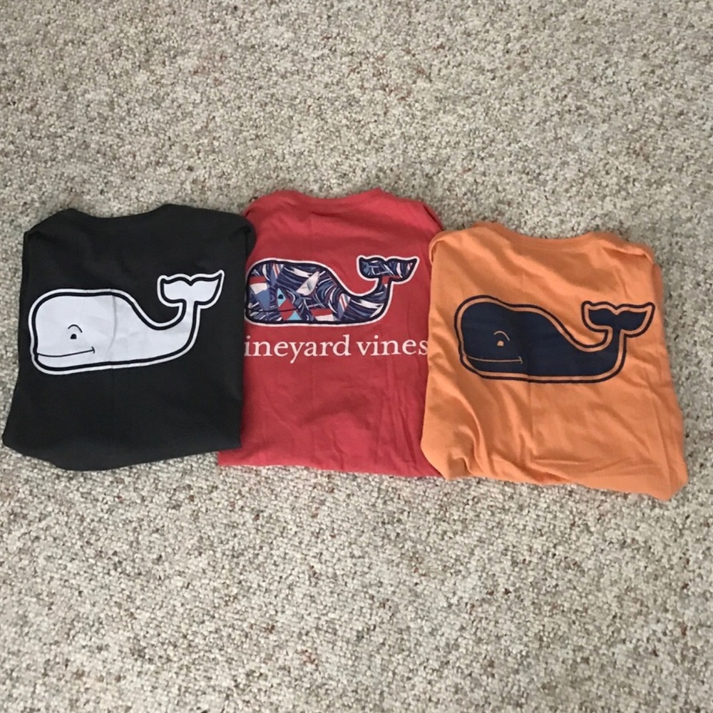 3 Vineyard Vines Short Sleeve Shirts
