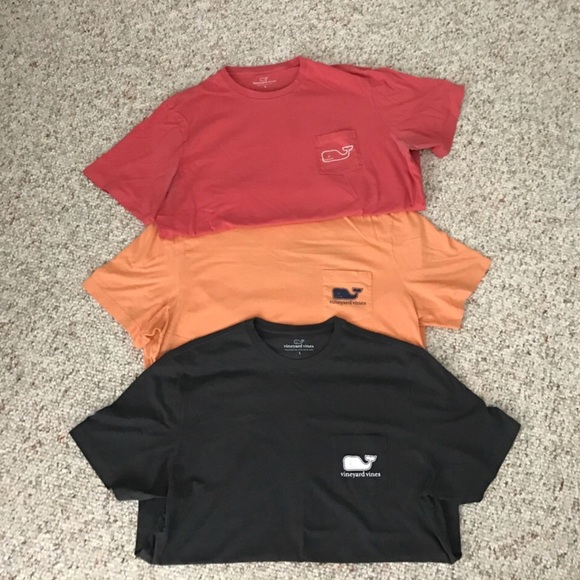 3 Vineyard Vines Short Sleeve Shirts - Picture 2 of 5