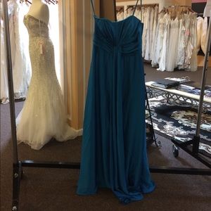 Bridesmaid dress strapless beautiful