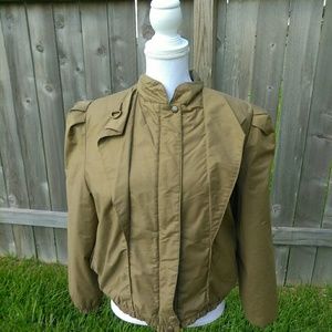 Vintage Furrina By Bebe Puffy jacket