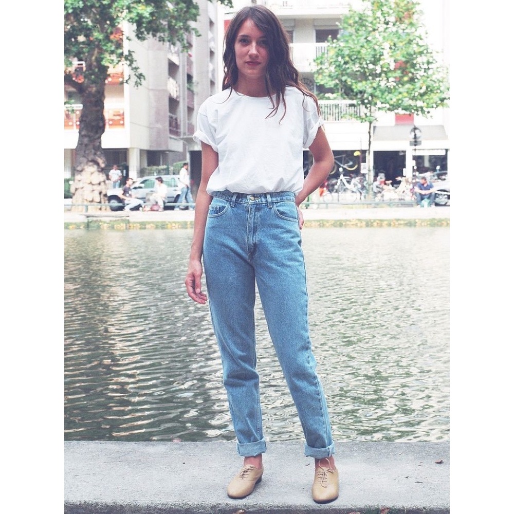 American Apparel Mom Jeans