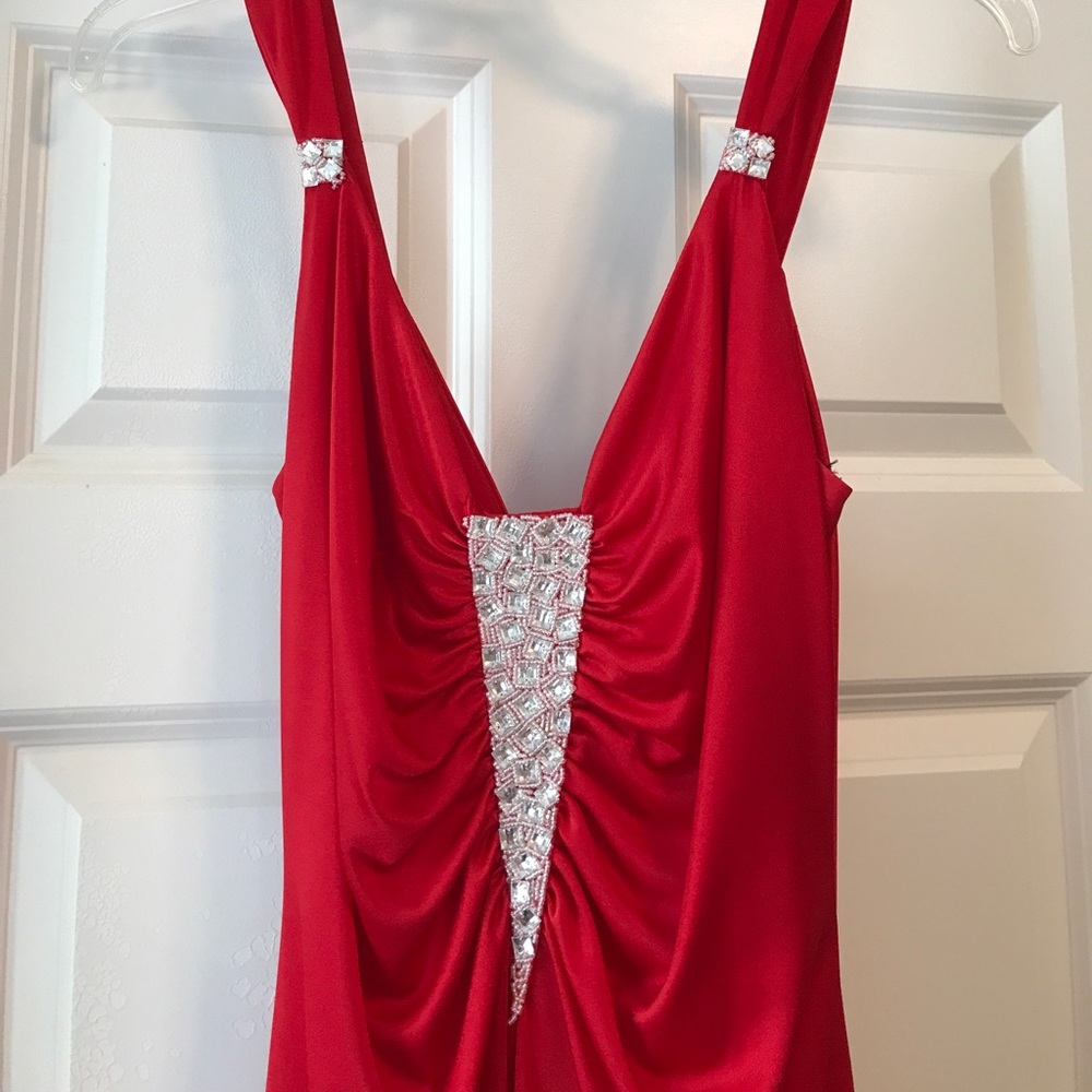 Red Formal Dress - Picture 3 of 8