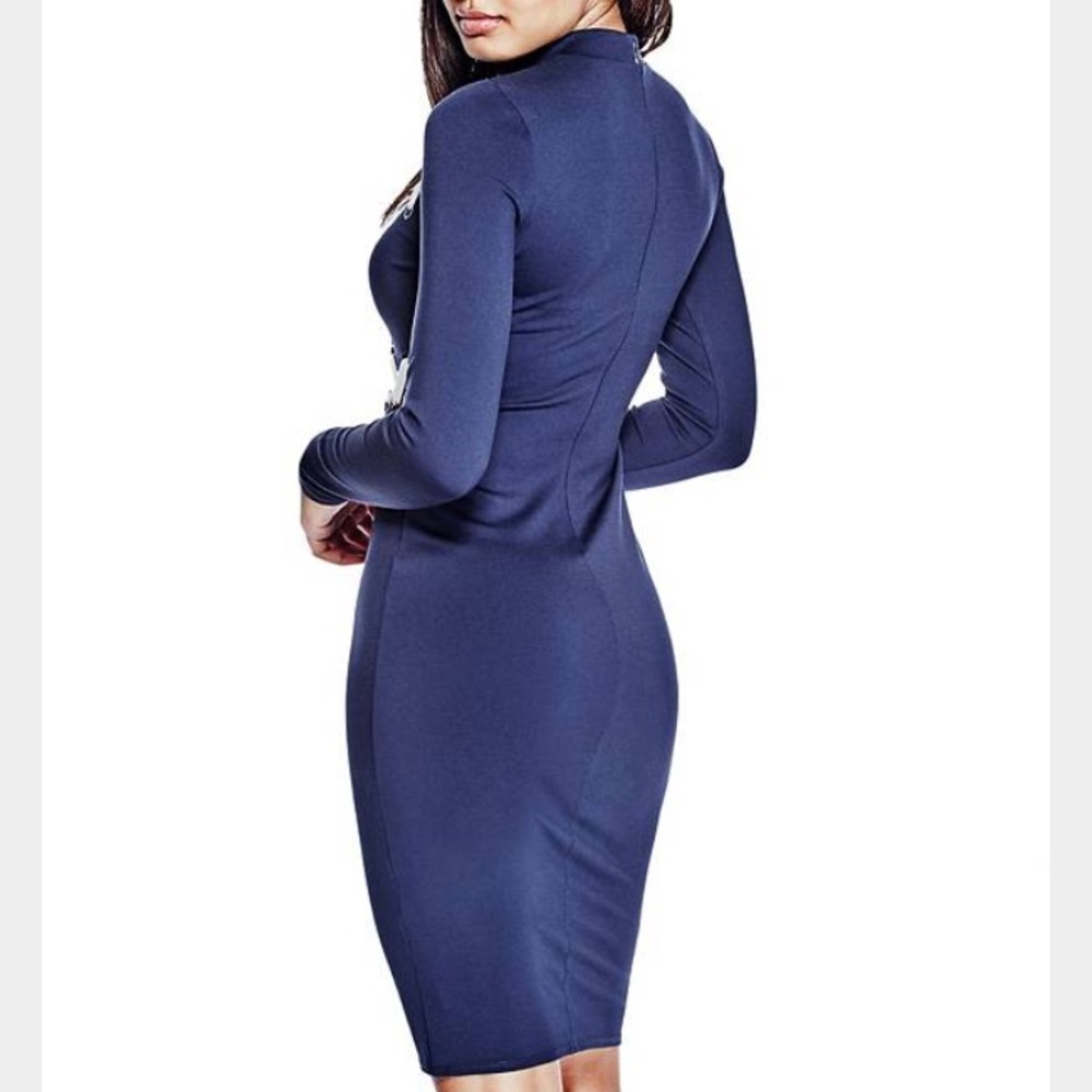 GUESS LACE UP DRESS - Picture 3 of 7