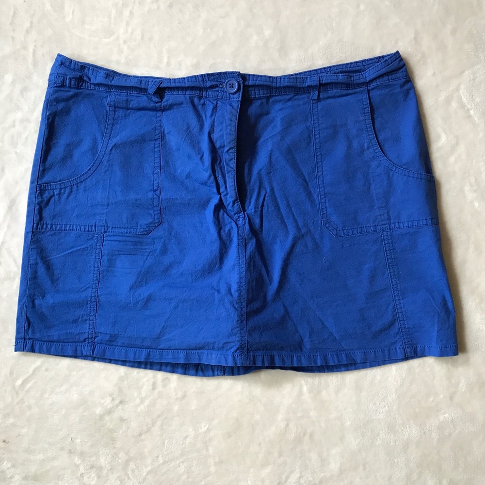 Blue Skort