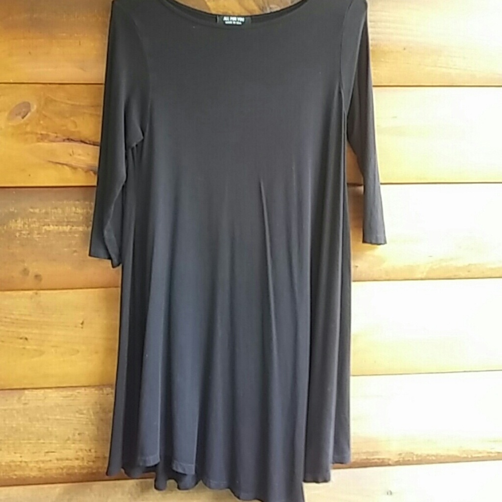 3/4 sleeve tunic shirt
