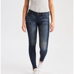 American eagle dark skinny jeans