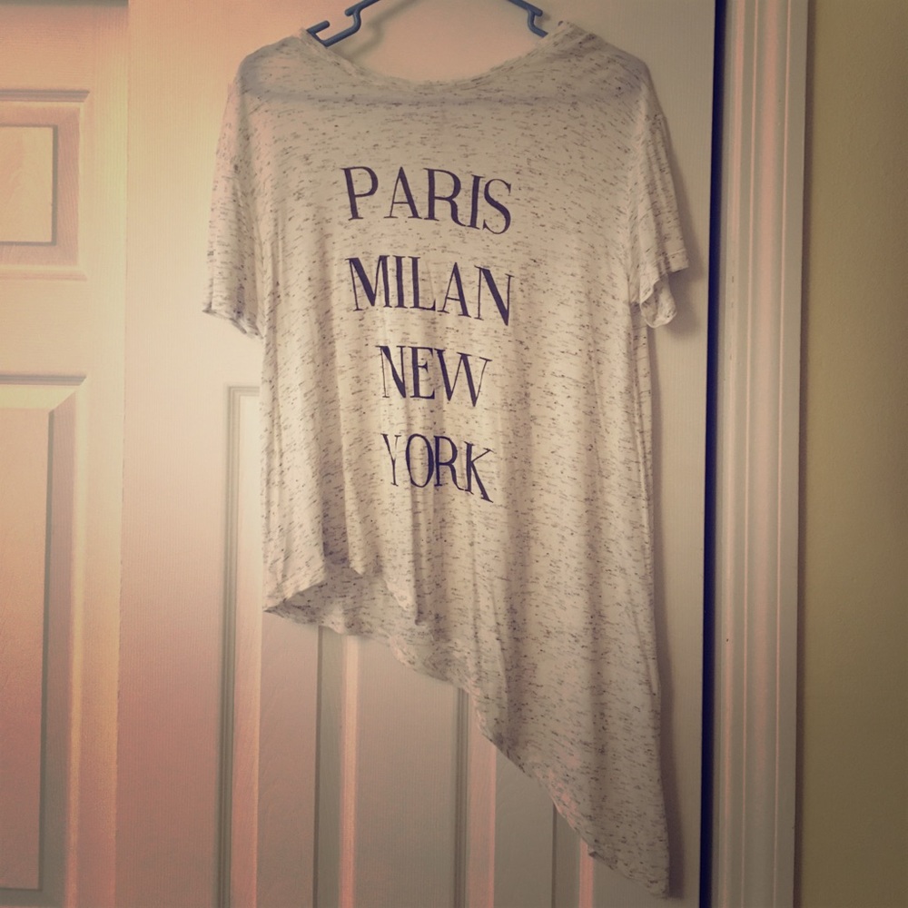 A casually cute destination t-shirt
