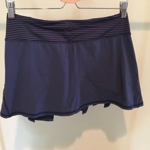 WORN ONCE LIKE NEW lululemon pace setter skirt