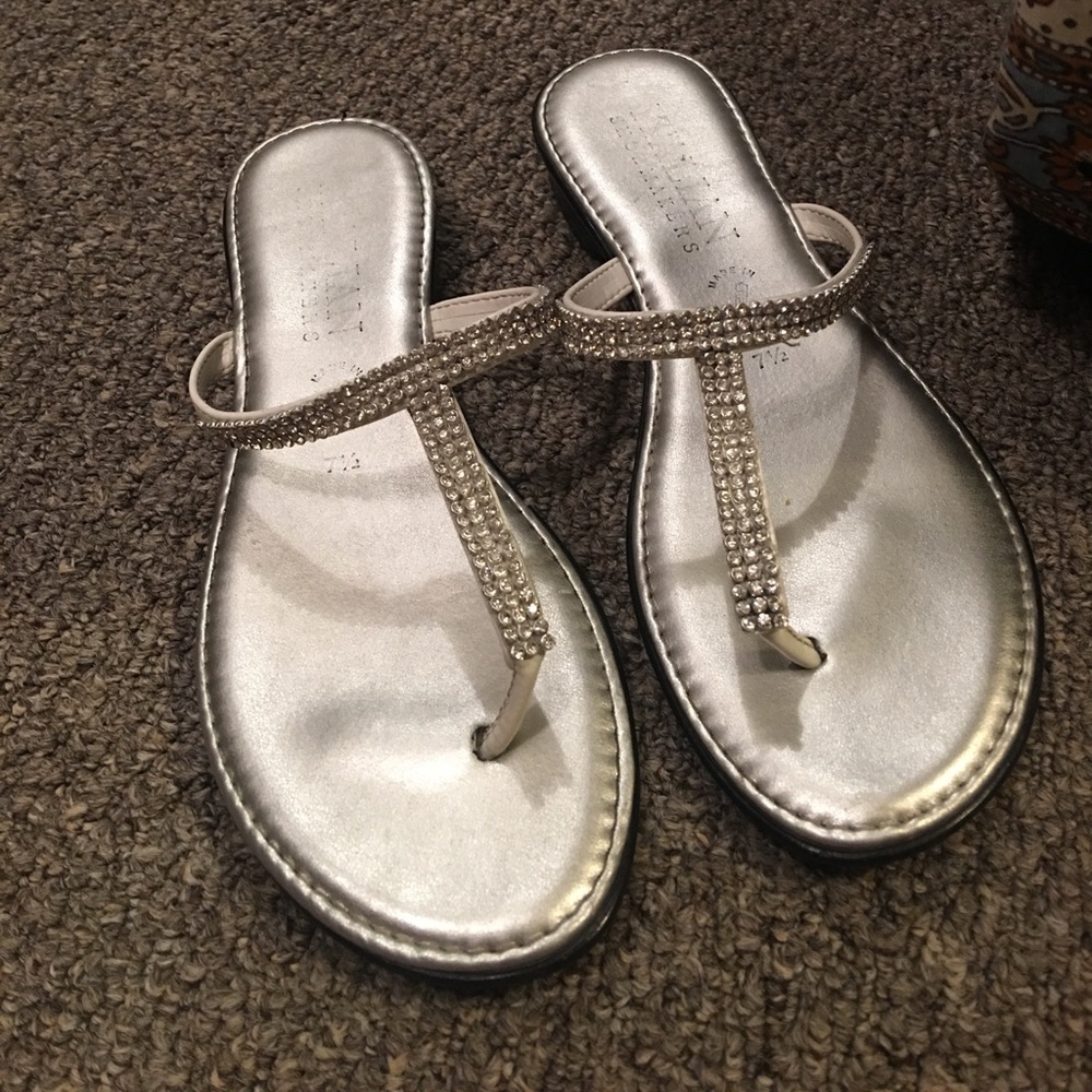 Rhinestone sandals