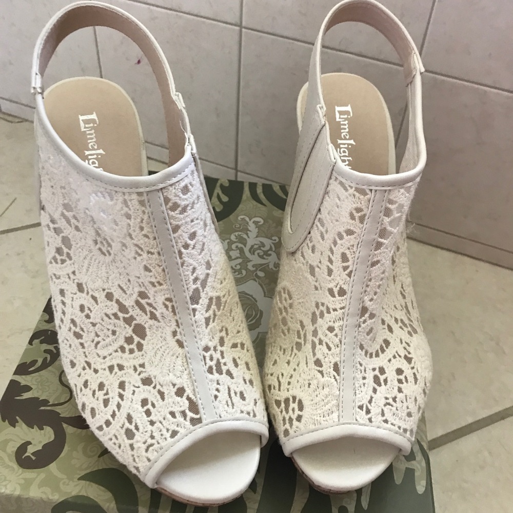 Limelight Aria Lace Wedge Sandal