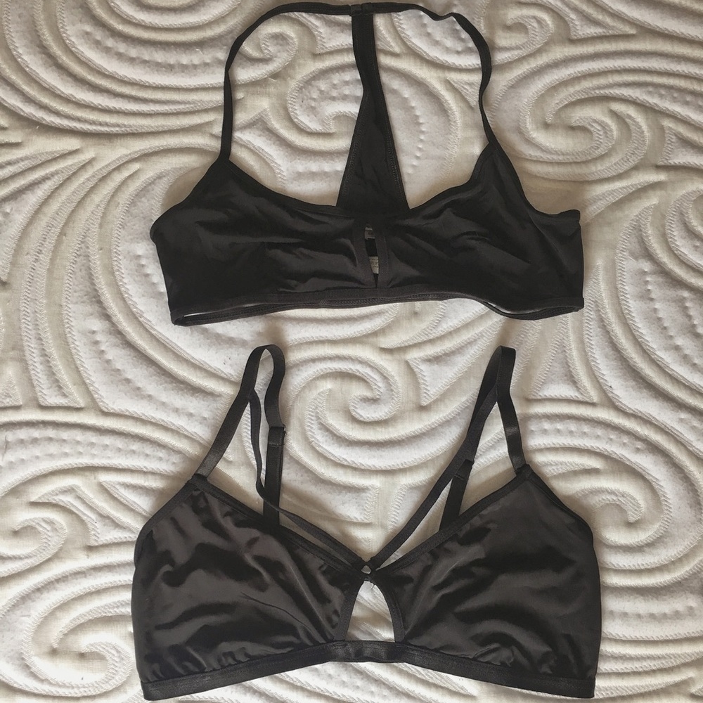 UO black bralette bundle 🐃💜