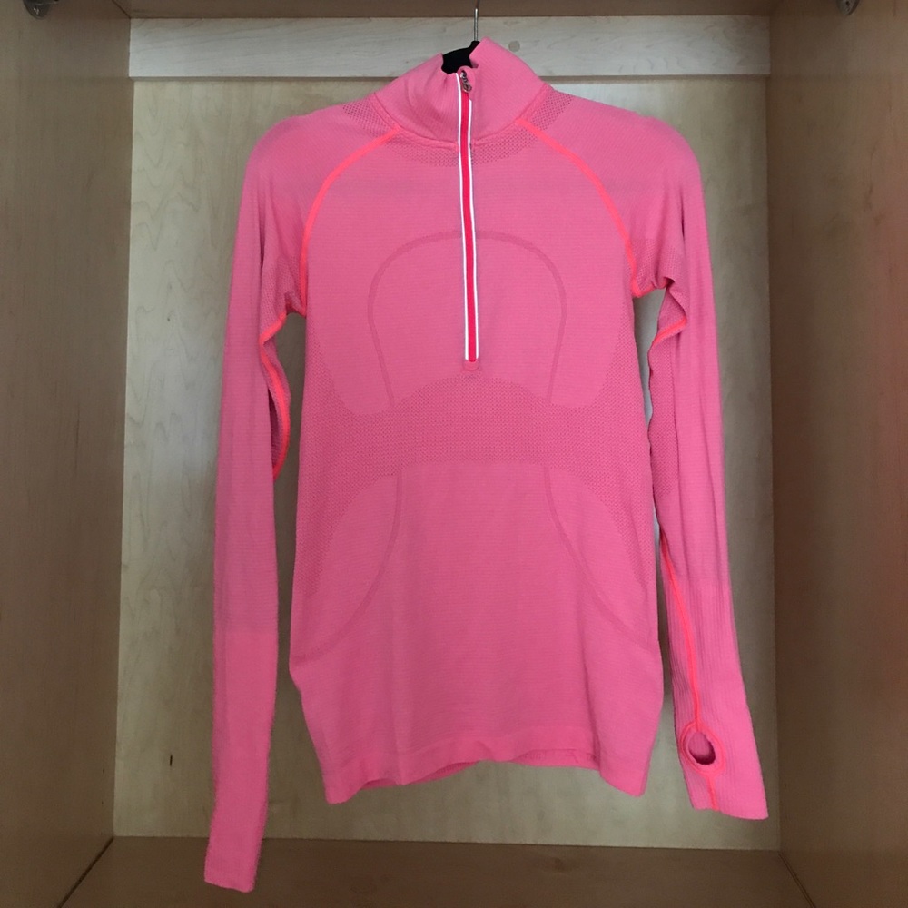Lululemon long sleeve half zip shirt