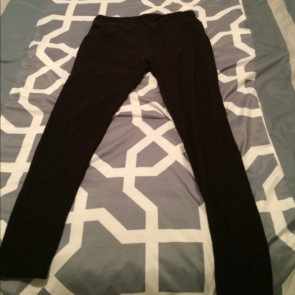 Lularoe tall&curvy black leggings