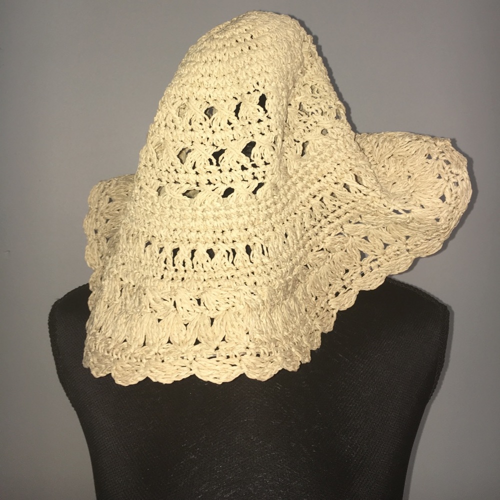 Aerie Tan Woven Sunhat