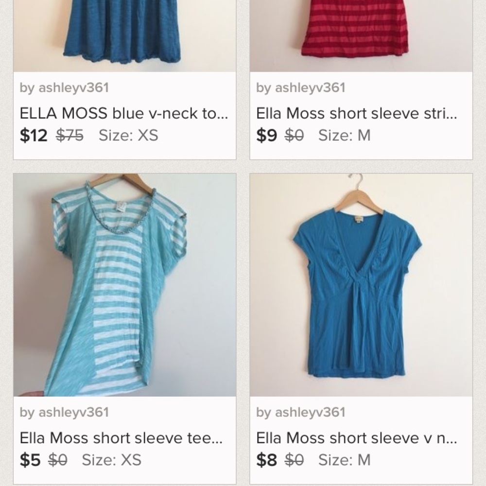 MOVING SALE ELLA MOSS!! PLEASE READ