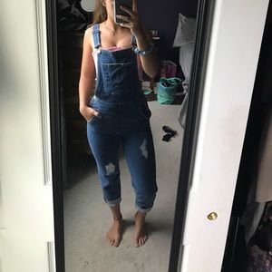 H&M denim overalls