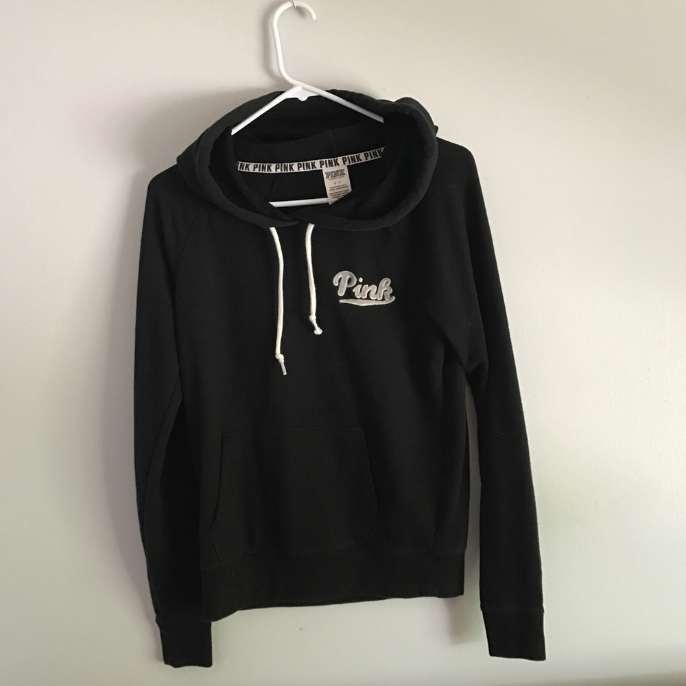 SALE 💓💓💓💓Victoria's Secret Pink black hoodie