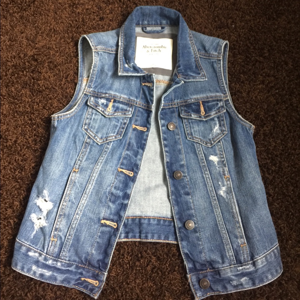 Abercrombie & Fitch Jean Vest