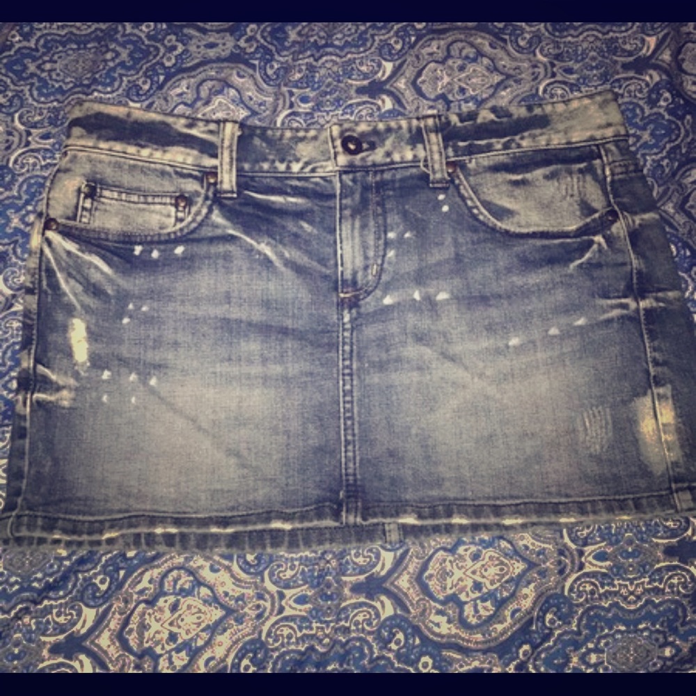 Juicy Couture Denim Miniskirt