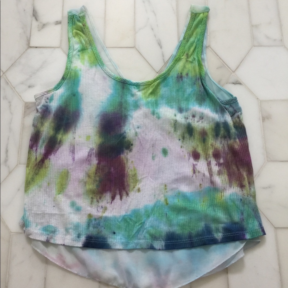 Tie dye tank