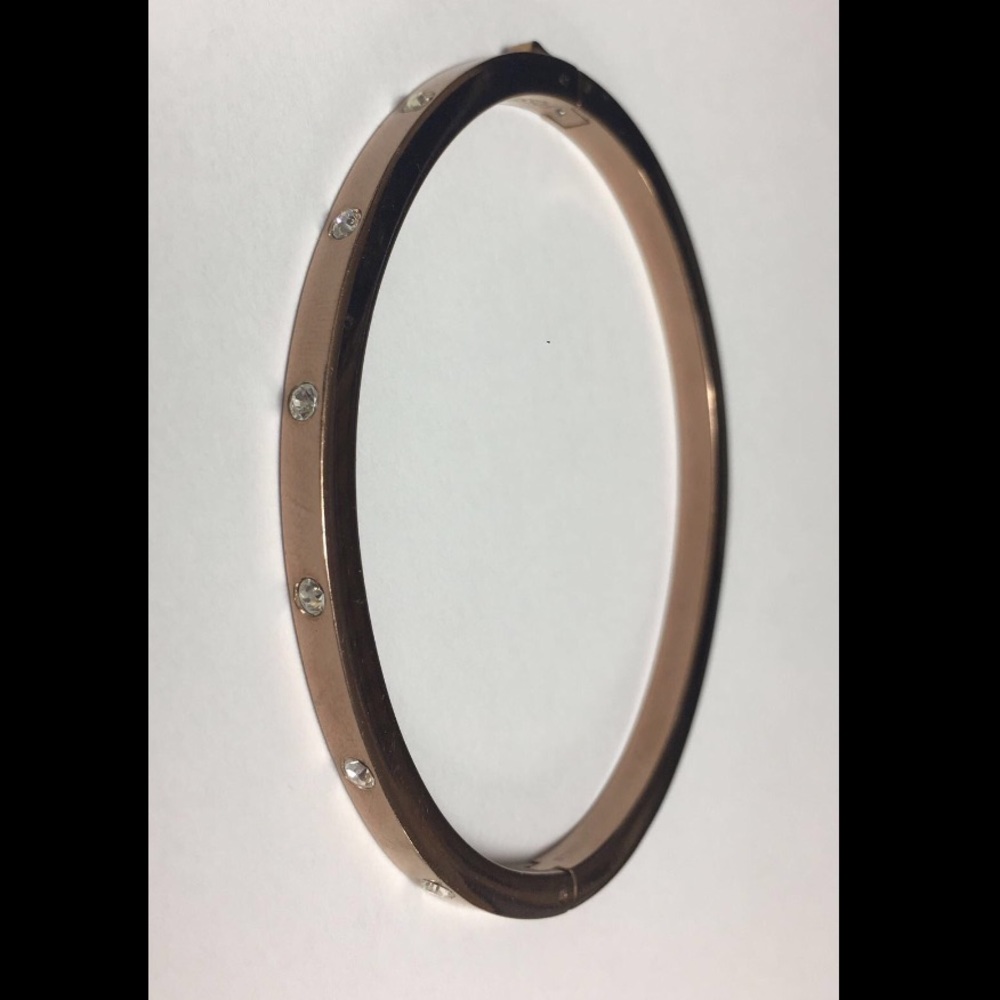 Fossil rose gold vintage glitz bangle