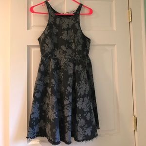 Somedays Lovin, Dark Denim Fit-n-Flare Dress:)