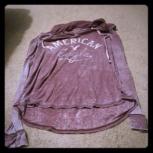 Purple American Eagle sweatshirt