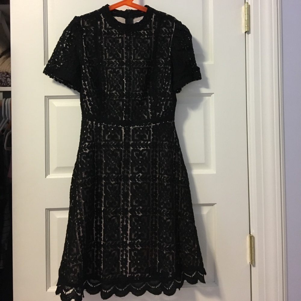 BB Dakota black lace dress