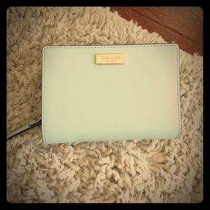 Kate spade light blue wallet
