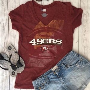 NFL Team Apparel Womens San Francisco 49ers 2xl