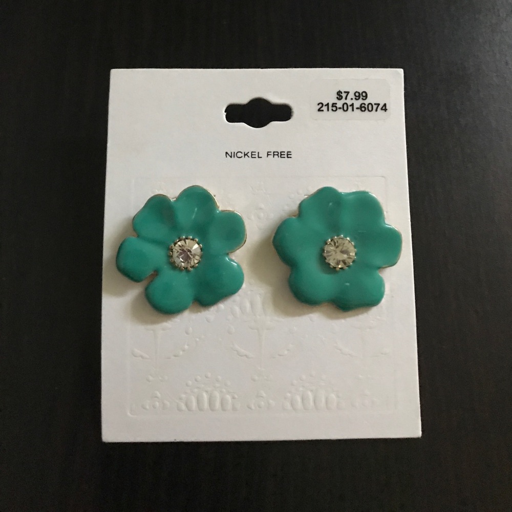 Flower earrings