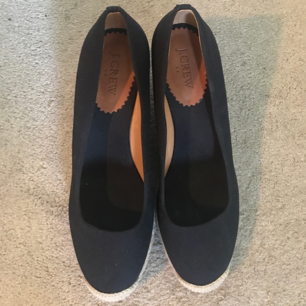 J. Crew Factory espadrille wedges