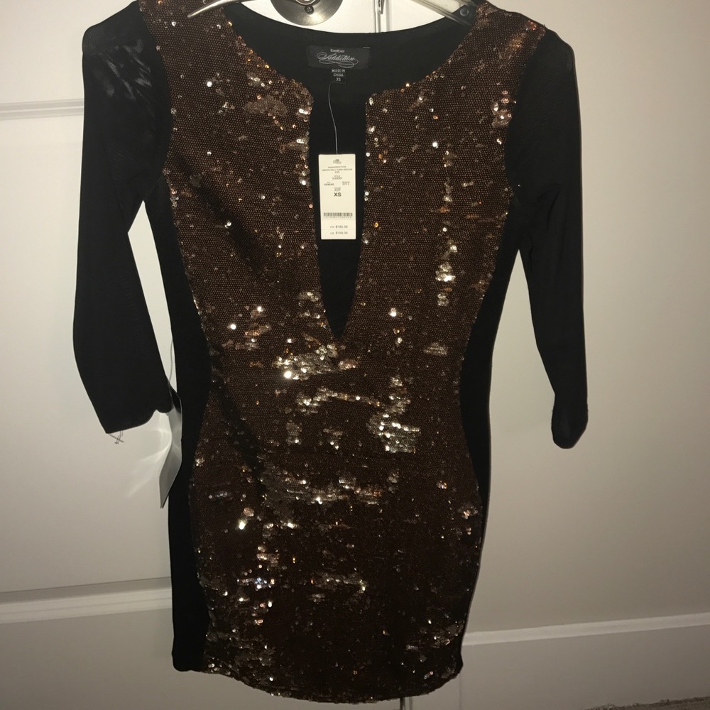 Bebe sequin dress