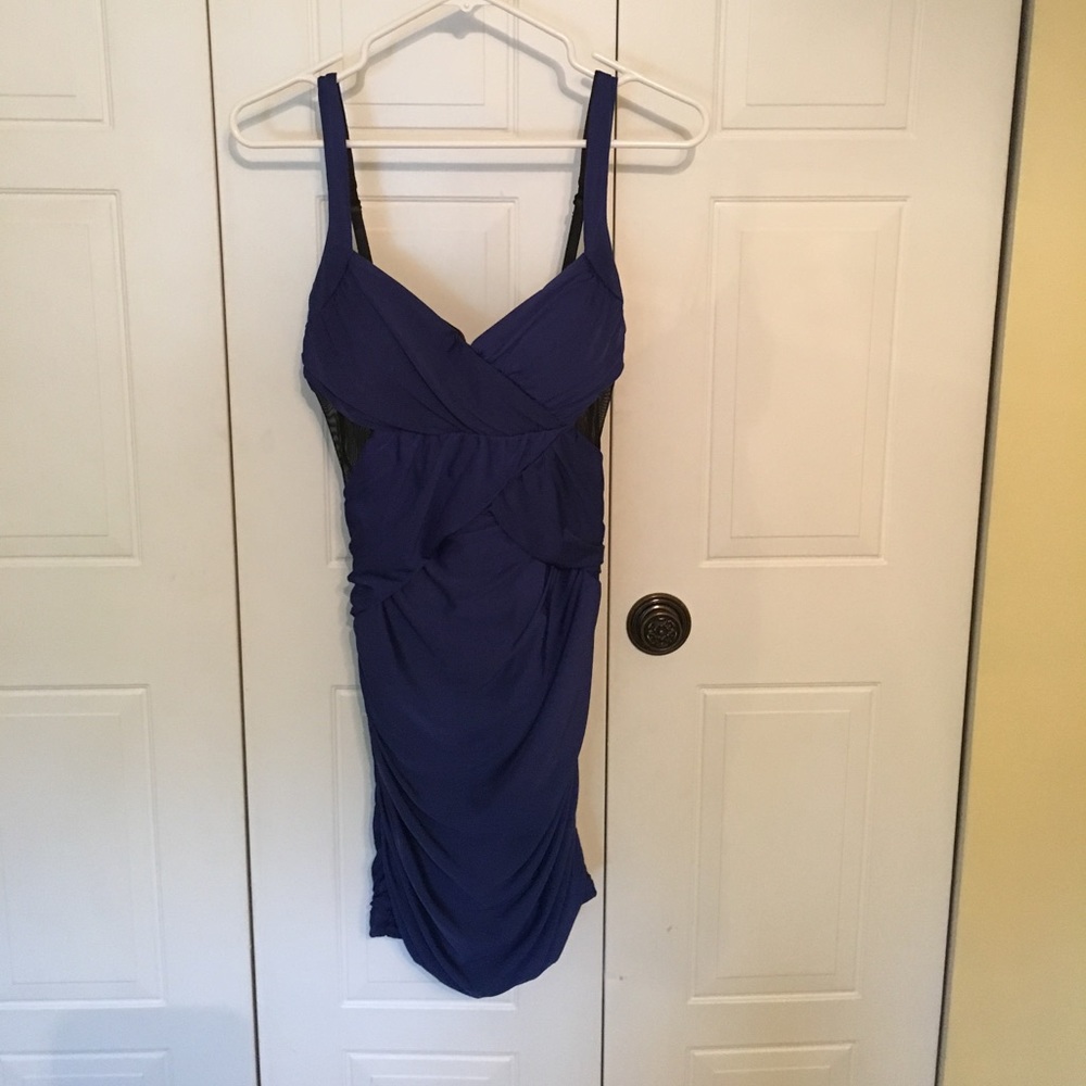 Royal blue dress