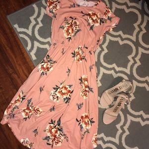 Floral boutique dress