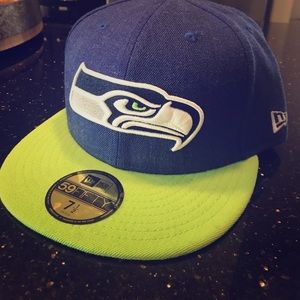 Seattle Seahawks New Era Fitted 7 1/2