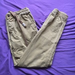 Abercrombie Jogger Khaki Small
