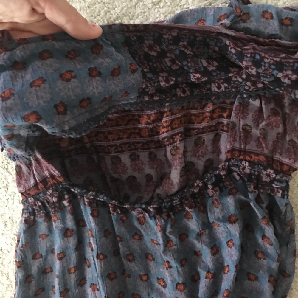 Beautiful Patterned American Eagle Maxi Dress - image 3