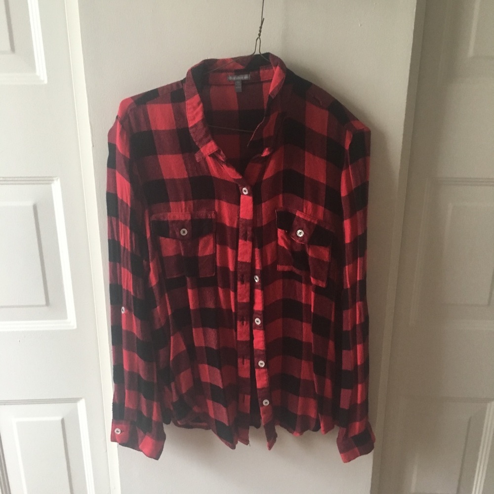 Red and Black Flannel from Charlotte Russe!