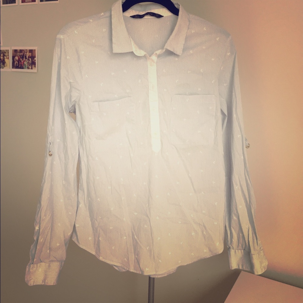 Button blouse