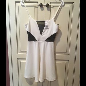 New white and black dress from Forever 21.