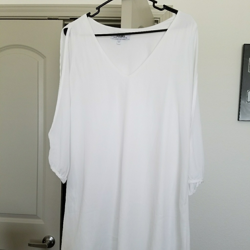 White Mini Dress