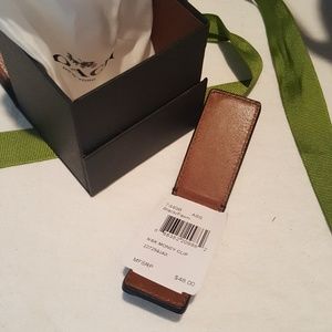 Coach Money Clip