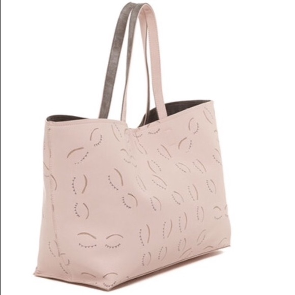 New Deux Lux Eyebrow Eyelash Tote & Pouch in Blush - Picture 7 of 8