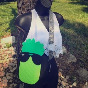 Victoria secret pineapple cooler bag .