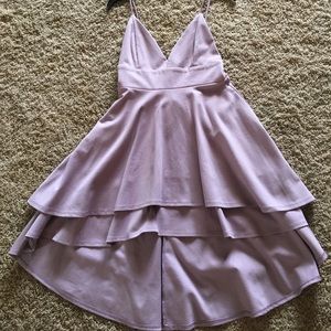 Windsor, high-low mini dress