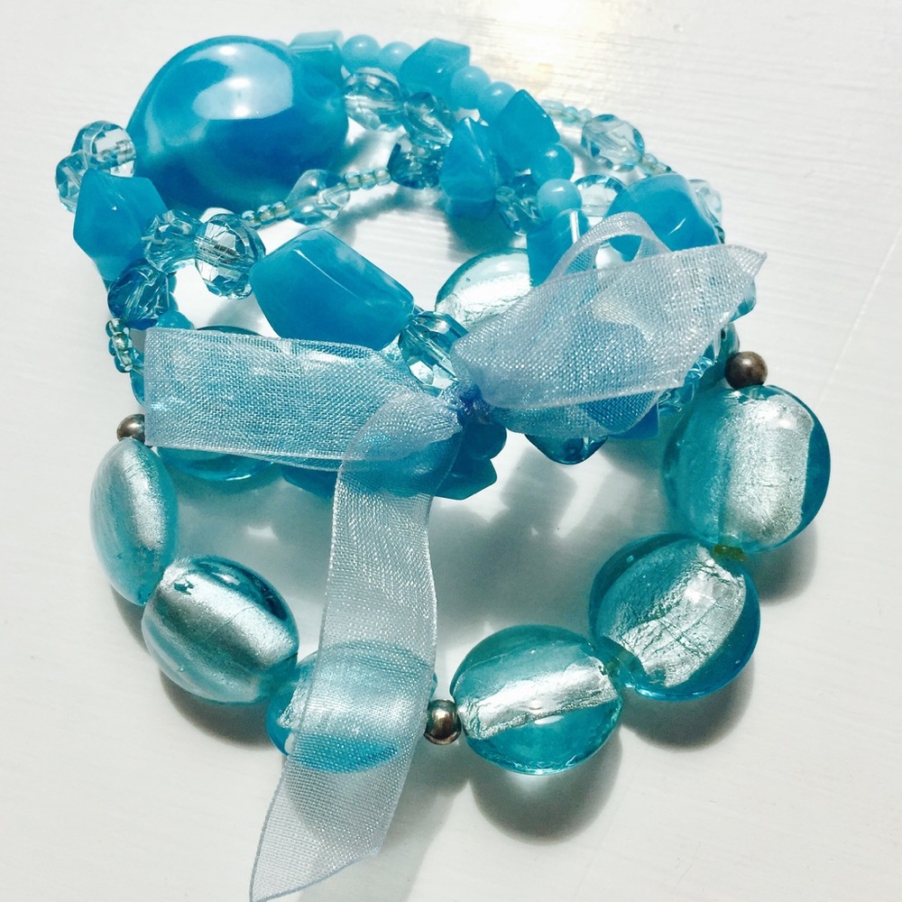 Turquoise bracelet set