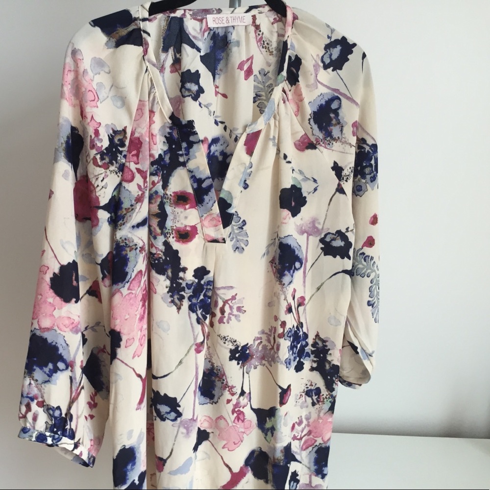 Floral blouse