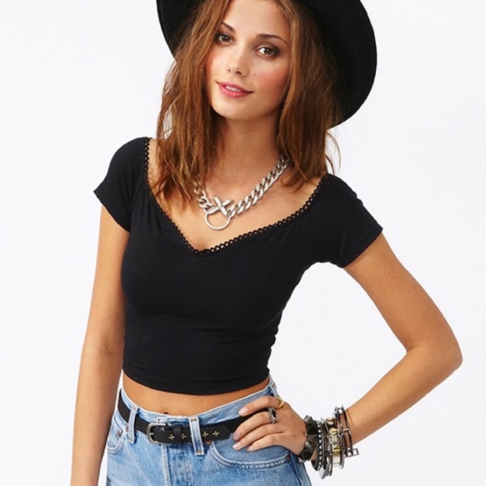Nasty Gal Señorita Crop Top