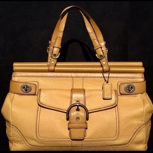 Unique Coach Leather Satchel